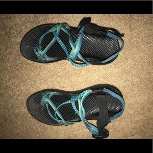 Blue Chacos